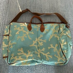 AU raincoat cotton weekender travel bag